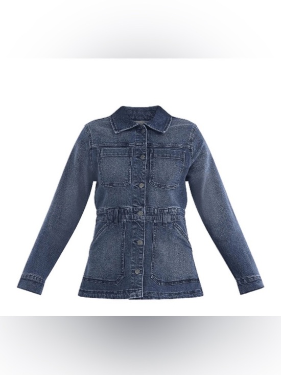Time and Tru Jackets & Blazers - New In Plastic -Time and Tru Women's Denim Utility Jacket-Medium Wash Size XL
